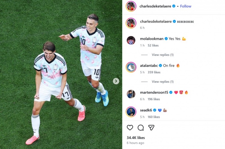 独造三球，德凯特拉雷主导比利时4-1淘汰东道主美国