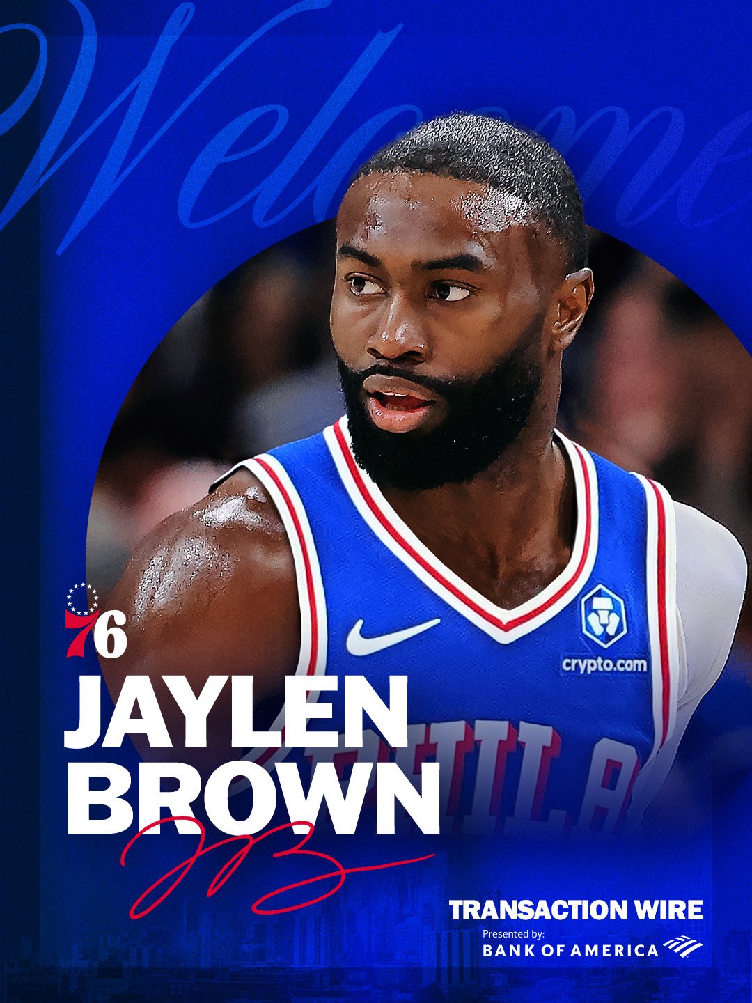 杰伦·布朗获1年6900万提前续约资格 合同剩3年超1.85亿